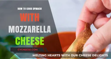 Spinach and Mozzarella: A Quick, Tasty Dish