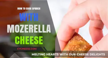 Spinach and Mozzarella: A Quick, Tasty Treat