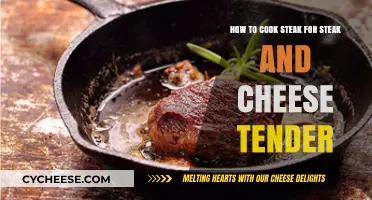 The Perfect Steak and Cheese: Tender Tips
