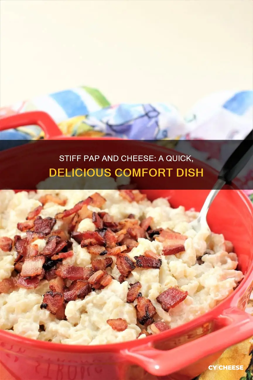 how to cook stiff pap with cheese