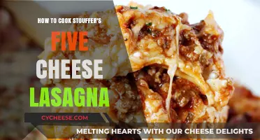 Stouffer's Five-Cheese Lasagna: Cooking Made Easy