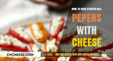 Cheese-stuffed Bell Peppers: A Tasty, Easy Meal