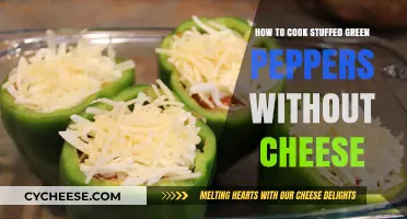 Delicious Stuffed Green Peppers: No Cheese, No Problem!