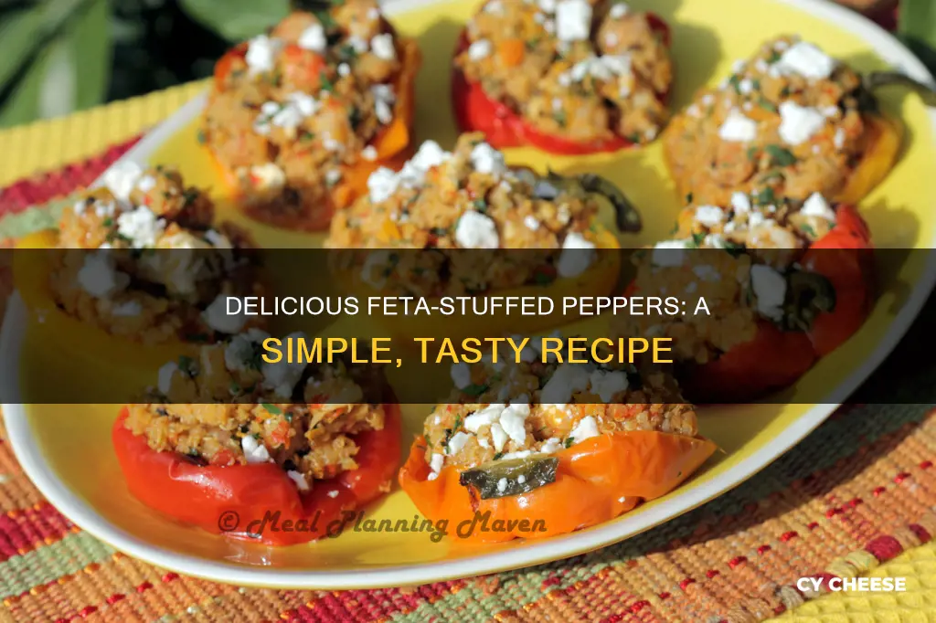 how to cook stuffed peppers with feta cheese