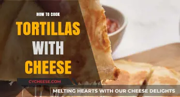 Tortillas: The Cheesy Way