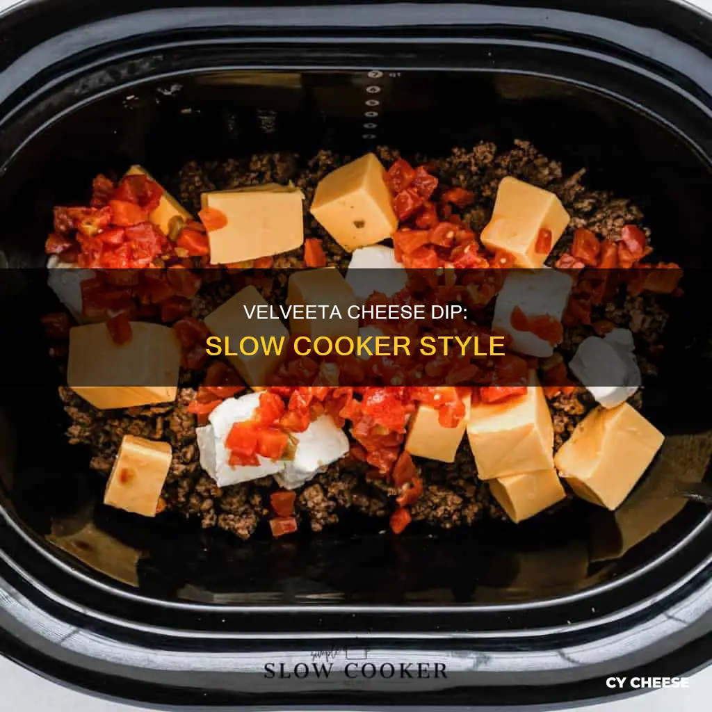 how to cook velveeta cheese dip in crock pot