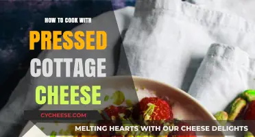 Creative Cooking with Pressed Cottage Cheese: Delicious Recipes & Tips