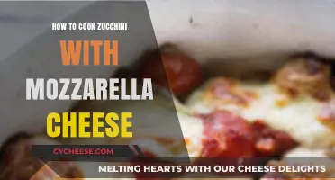 Zucchini Mozzarella: A Quick, Easy, and Delicious Dish