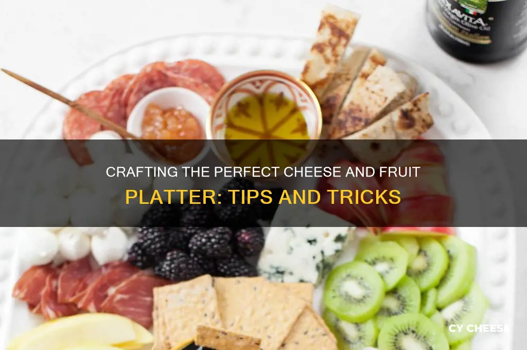 how to create a cheese and fruit platter