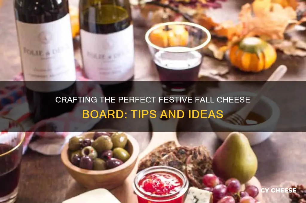 how to create a festive fall cheese board