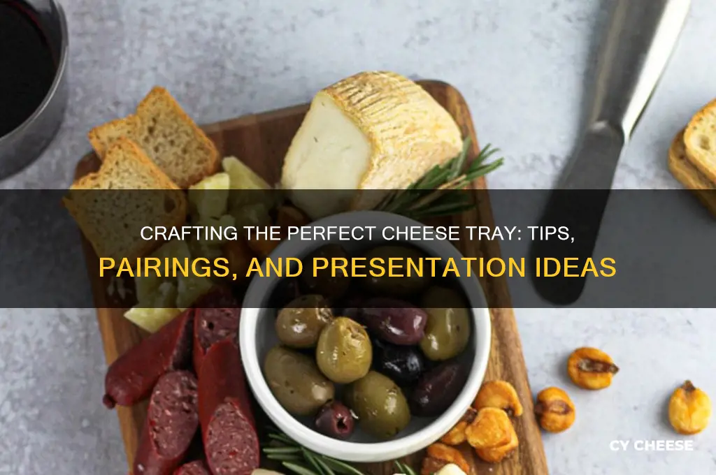 how to create cheese tray