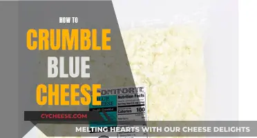 Crumbling Blue Cheese: A Step-by-Step Guide to Perfection