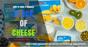 Mastering the Art of Cubing Triangle Cheese Blocks: A Step-by-Step Guide