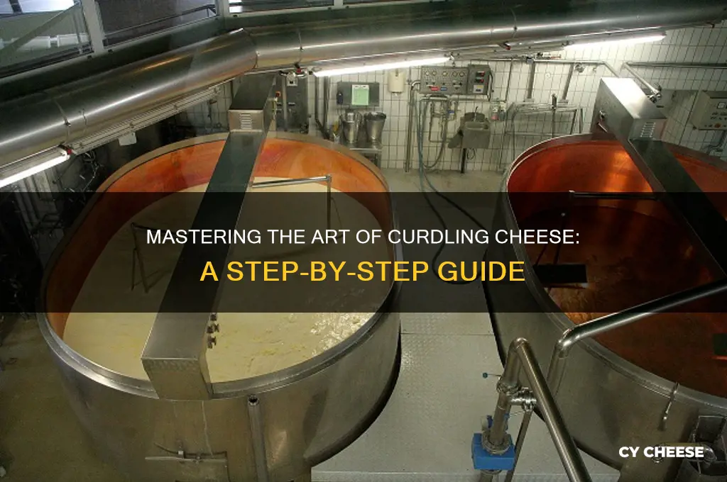how to curdle cheese