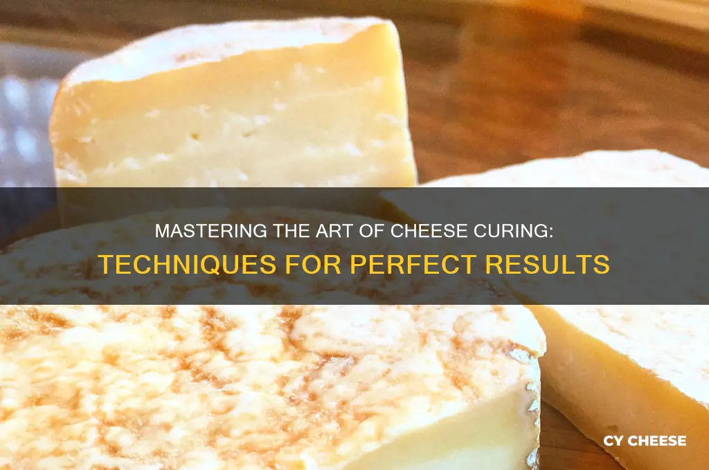 how to cure cheese