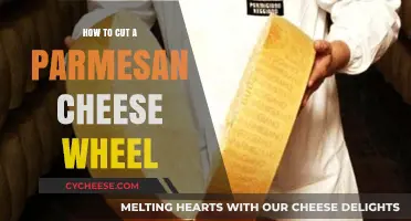 The Art of Cutting a Parmesan Cheese Wheel