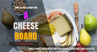 Perfect Pear Slices: Elevate Your Cheese Board Presentation with Ease