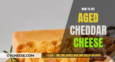 Cutting Aged Cheddar: Tips for the Perfect Slice