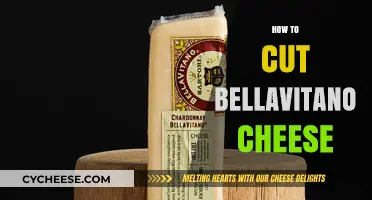 Mastering the Art of Slicing Bellavitano Cheese: Tips and Techniques