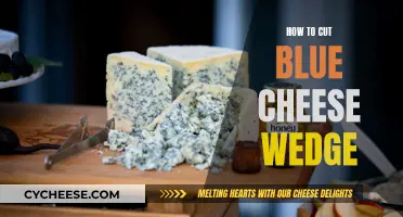 Carving Blue Cheese: Perfect Wedge Slices