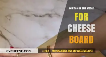 Mastering Brie: Perfectly Cutting a Wedge for Your Cheese Board