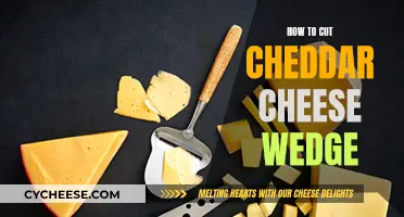 Mastering the Art of Cheddar Cheese: A Guide to Perfect Wedges