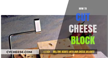 Mastering the Art of Cutting Cheese Blocks: Tips and Techniques