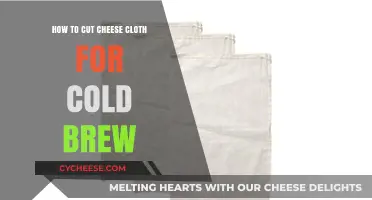 Perfect Cold Brew: Mastering Cheesecloth Cutting for Smooth Coffee Filtration