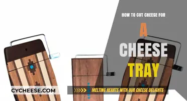 Mastering the Art of Cheese Cutting for the Perfect Tray