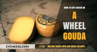 Mastering the Art of Cutting Gouda: A Wheel Cheese Guide