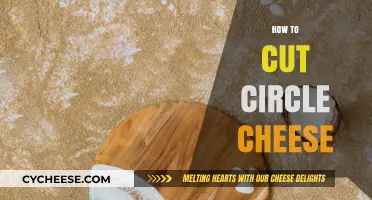 Mastering the Art of Cutting Circle Cheese: Tips and Tricks