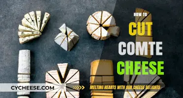 Mastering the Art of Cutting Comté Cheese: Tips and Techniques