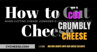 Mastering the Art of Cutting Crumbly Cheese: Tips and Techniques