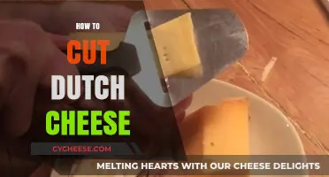 Mastering the Art of Cutting Dutch Cheese: Tips and Techniques
