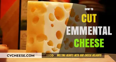 Mastering the Art of Cutting Emmental Cheese: Tips and Techniques