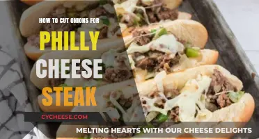 Mastering Onion Slices for the Perfect Philly Cheesesteak Sandwich