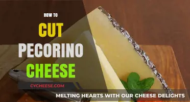 Mastering the Art of Cutting Pecorino Cheese: Tips and Techniques