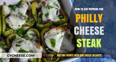 Perfect Pepper Prep: Mastering the Philly Cheese Steak Slice