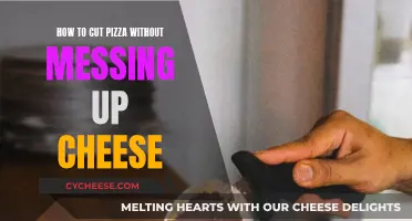 Cutting Pizza Perfectly: Keeping the Cheese Intact