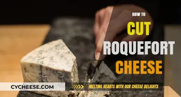 Mastering Roquefort: A Step-by-Step Guide to Perfectly Cutting This Creamy Cheese
