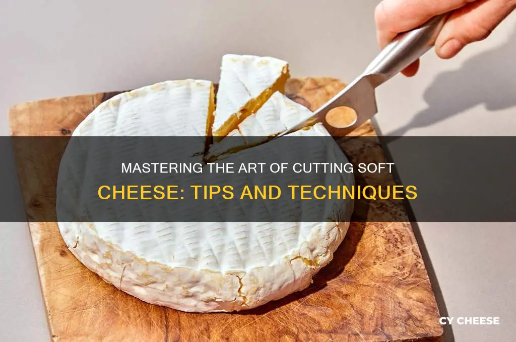 how to cut soft cheese