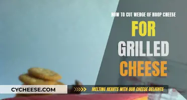 Cutting Hoop Cheese for the Perfect Grilled Sandwich