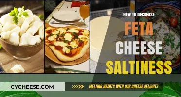 Reducing Feta Cheese Saltiness: Tips and Tricks
