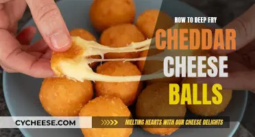 Cheesy Delight: The Ultimate Guide to Deep-Frying Cheddar Cheese Balls