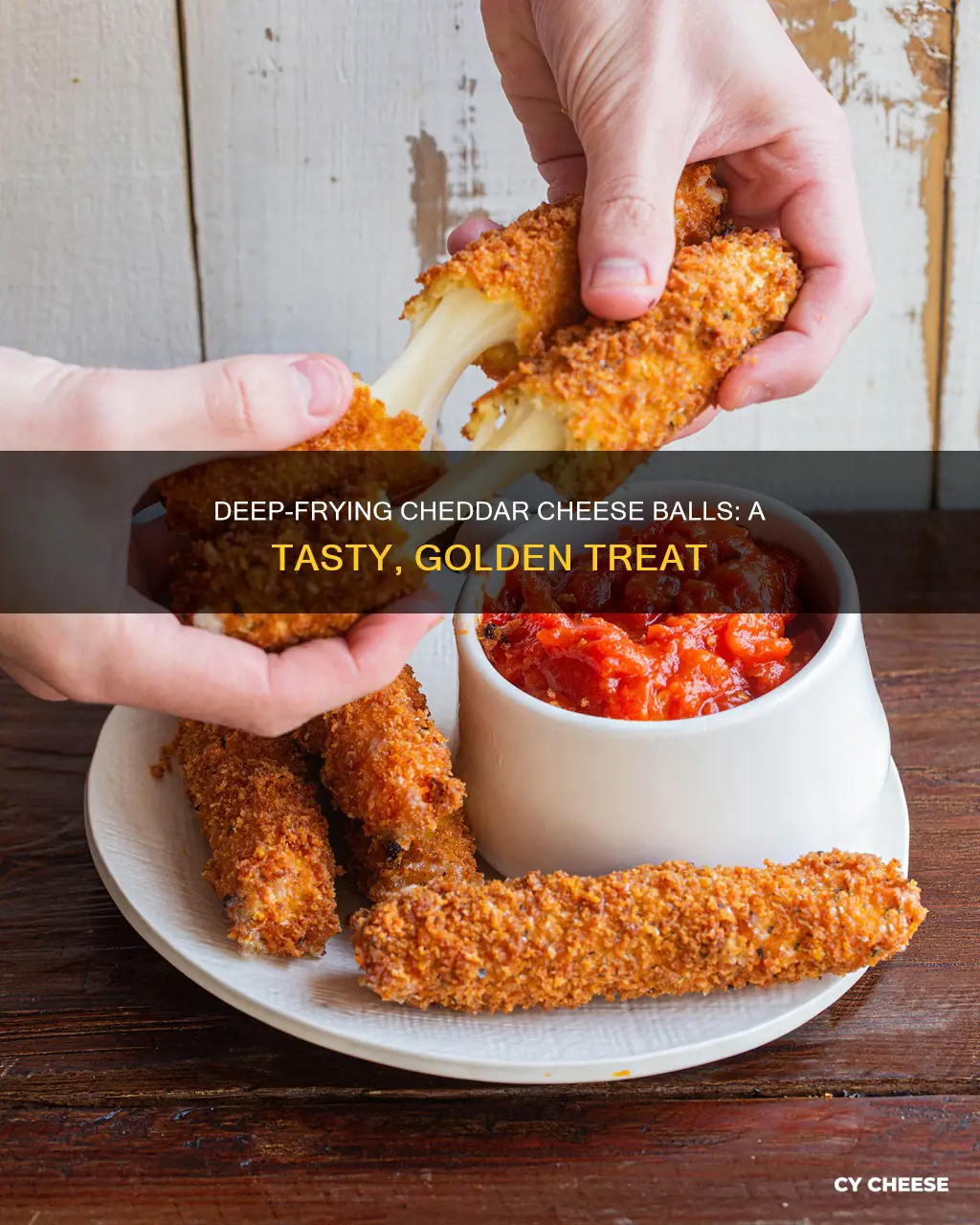 how to deep fry cheddar cheese balls