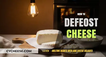 Mastering the Art of Defrosting Cheese: Tips for Perfect Texture