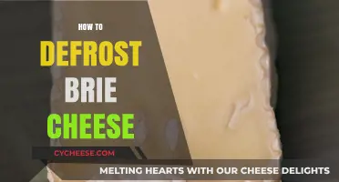 Quick Tips for Safely Defrosting Brie Cheese at Home