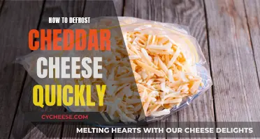 Quick Cheddar Thaw: Expert Tips for Fast Defrosting