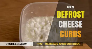 Quick Tips for Safely Defrosting Cheese Curds at Home