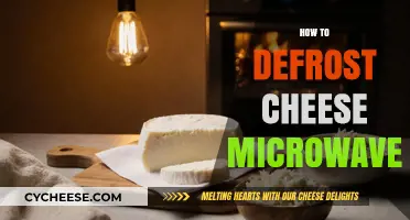 Quickly Defrost Cheese in Microwave: Simple Steps for Perfect Results